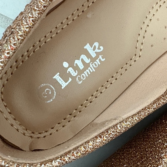 Link youth size 3 Sparkling Brown Mary Jane Flats - Picture 4 of 13